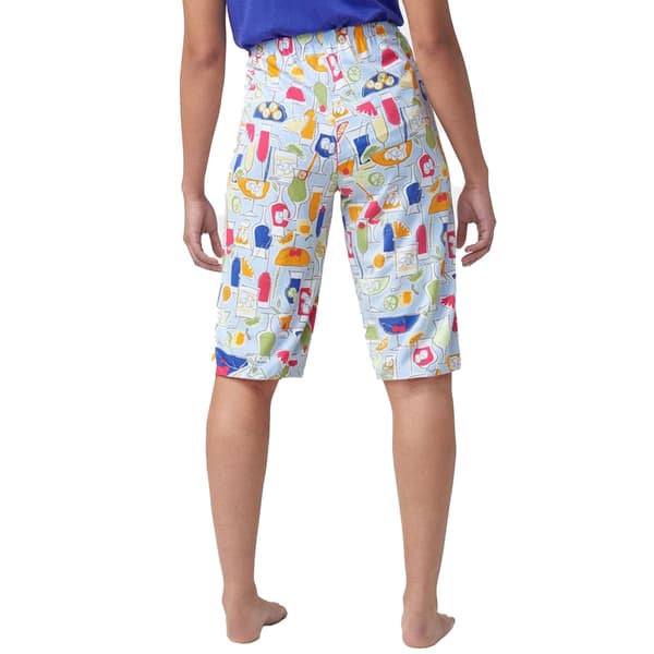 Plus Size HUE Funky Punch Bermuda Pajama Shorts