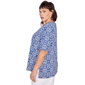 Plus Size Ruby Rd. Americana Chic Pacific Medallions Tee - image 4