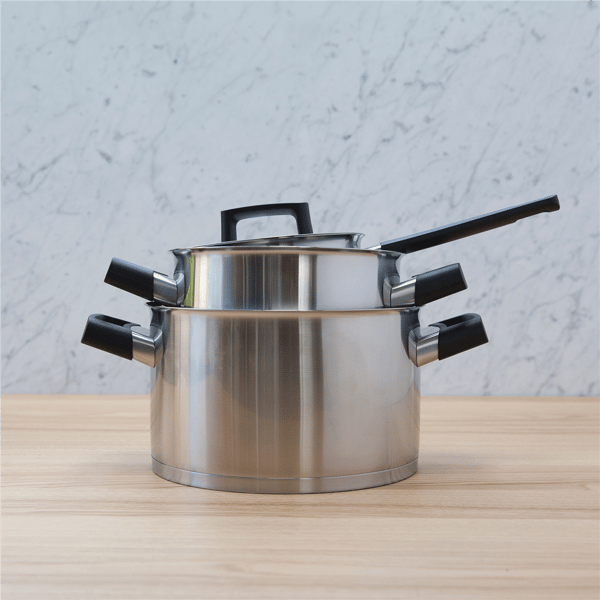BergHOFF Ron 8in. Stainless Steel 3.1 qt. Covered Dutch Oven