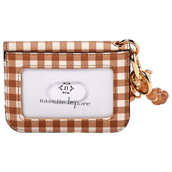 Womens Nanette Lepore Lyla Bracelet Gingham Wristlet