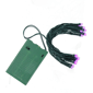 Brite Star 6.25ft. Purple LED Wide Angle Mini Christmas Lights - image 3