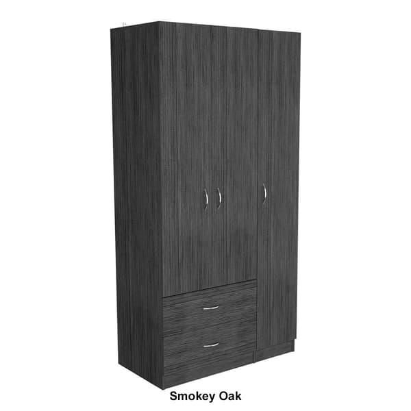 FM FURNITURE Eureka 3-Door Armoire
