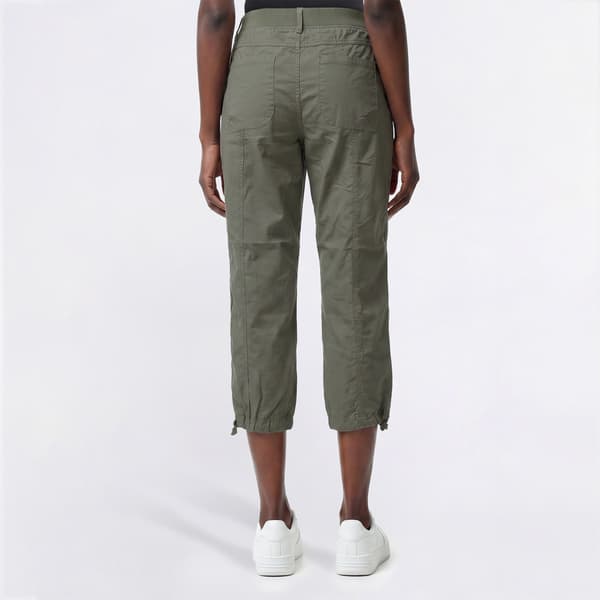 Womens da-sh Charlene Solid Capri Pants