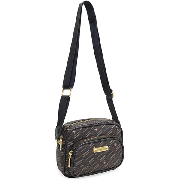 Adrienne Vittadini Mini Signature Multi Pocket Crossbody - image 