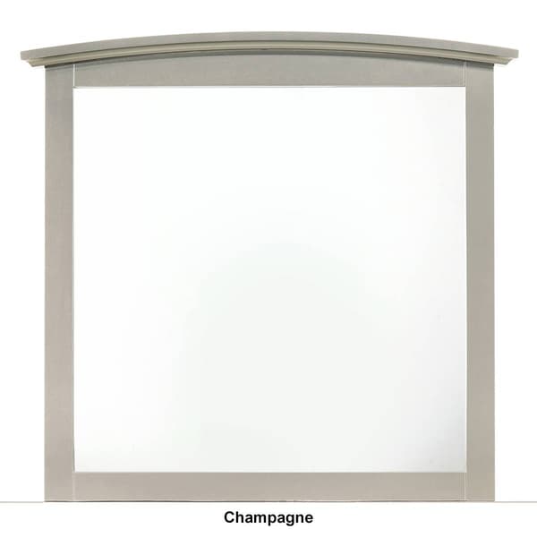 Passion Furniture Classic Rectangle Dresser Mirror - 37x35