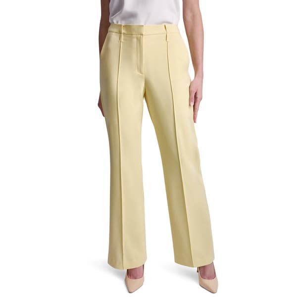 Womens DKNY Button Front Bootleg Pant