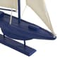 9th & Pike® Dark Blue Wood Coastal Sail Sculpture - image 6