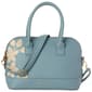 Gloria Vanderbilt Floral Dome Satchel - image 1
