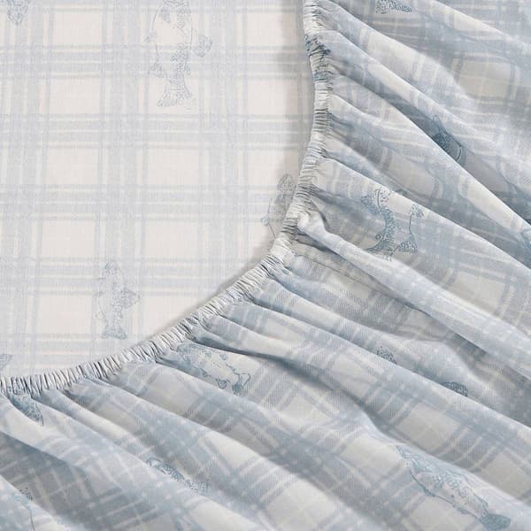 Eddie Bauer Methow Plaid Cotton Percale Sheet Set