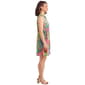 Petite MSK Sleeveless Floral Half Zip Neck A-Line Dress - image 4