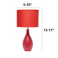 Creekwood Home Essentix 18in. Traditional Dewdrop Table Lamp - image 6
