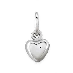 Gold Classics(tm) 14kt. White Gold Plain Heart Charm