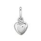 Gold Classics&#40;tm&#41; 14kt. White Gold Plain Heart Charm - image 1