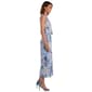 Womens Nina Leonard Sleeveless Floral Surplice Neck Crop Jumpsuit - image 3