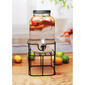 Circle Glass Mini Yorkshire 1gal. Sun Tea Jar with Stand - image 1
