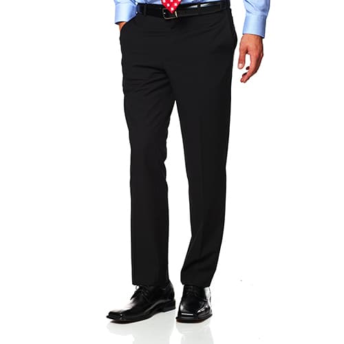 Mens Adolfo Slim Fit Suit Separate Pants - Black - image 