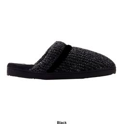 Womens Dearfoams Serena Marled Chenille Scuff Slippers