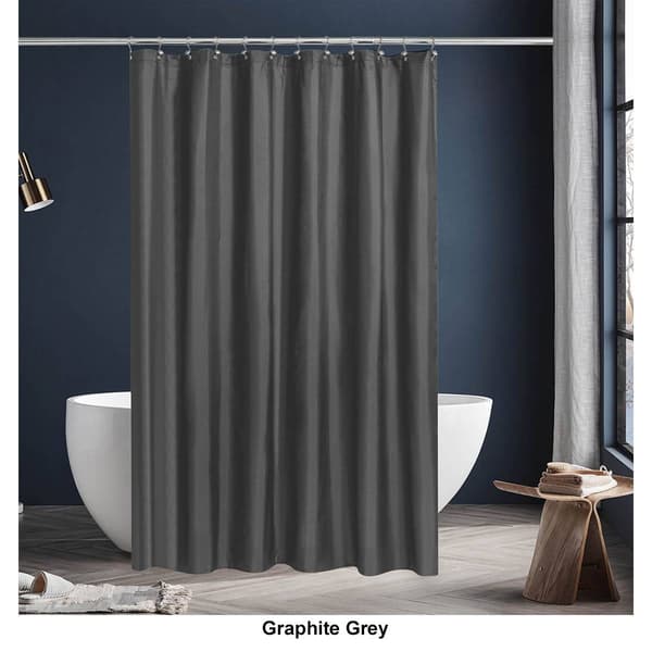 Awesome Home Recycled Polyester Fabric Shower Curtain Liner