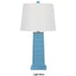 Resin Table Shutter Lamp - image 3