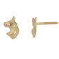 Kids 14kt. Unicorn Stud Earrings - image 1