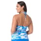 Womens CoCo Reef Palm Tree Paradise Bandeau Tankini Swim Top - image 2