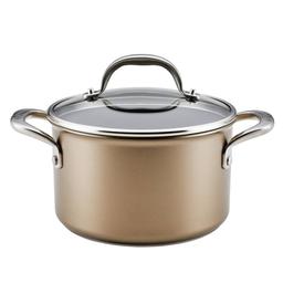 Anolon(R) Ascend Hard Anodized Nonstick Saucepot with Lid - 4-Quart