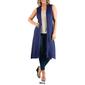Plus Size 24/7 Comfort Apparel Maxi Cardigan Vest - image 5