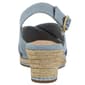 Womens Bella Vita Nadette II Fabric Espadrille Wedge Sandals - image 3