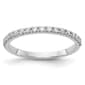 Endless Affection&#40;tm&#41; White Gold 2mm Diamond Ring - image 1