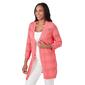 Womens Emaline St. Kitts Solid Long Sleeve Cardigan - image 3