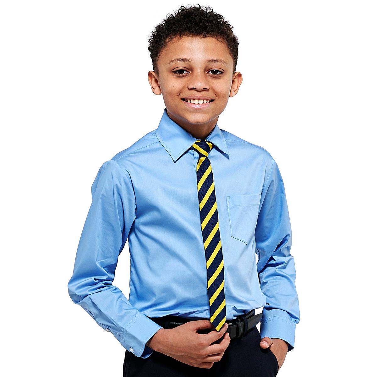 Boys (8-20) IZOD® Long Sleeve Dress Shirt & Clip On Tie Set