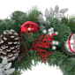 Puleo International 24in. Red Decorated Artificial Wreath - image 4