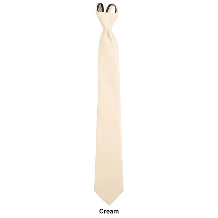 Mens Architect® Arc Solid Zipper Tie