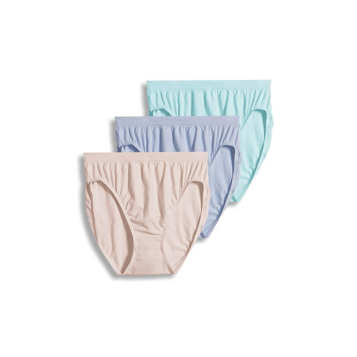 Womens Jockey® Comfies Cotton 3pk. French Cut Panties 3347