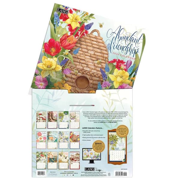 Lang® 2026 Abundant Friendship Wall Calendar