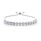 Nova Star&#40;R&#41; Lab Grown Diamond Sideways Heart Bolo Bracelet - image 1