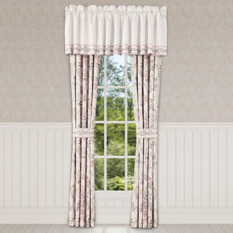 Royal Court Avant Garden Window Straight Valance - 88x18