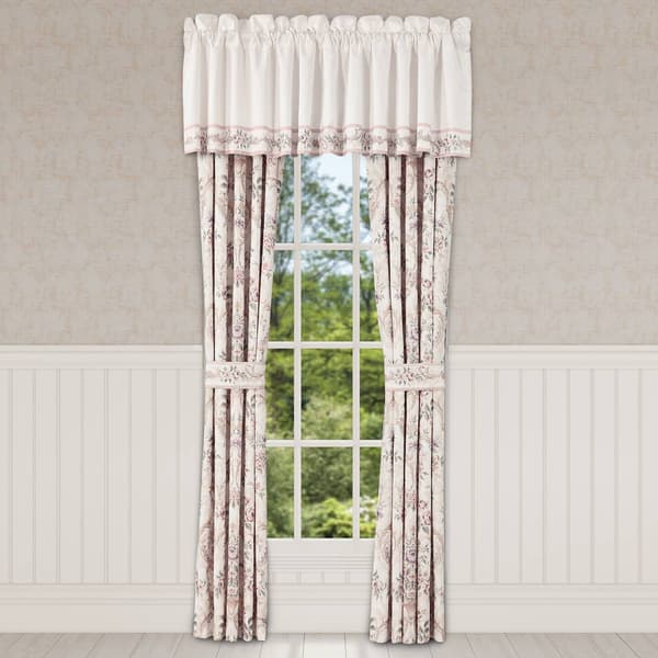 Royal Court Avant Garden Window Straight Valance - 88x18