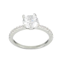 Ashley Cooper&#40;tm&#41; Silver Plated Cubic Zirconia Ring