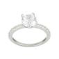 Ashley Cooper&#40;tm&#41; Silver Plated Cubic Zirconia Ring - image 1