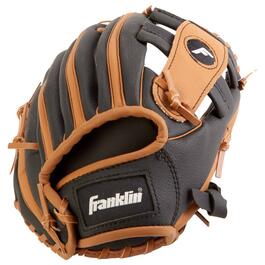 Franklin® 9.5in. Tee Ball Glove and Ball  - Black/Tan