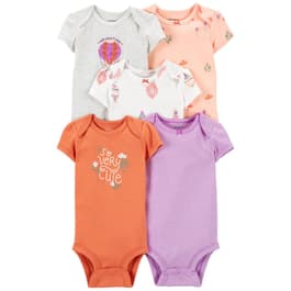 Baby Girl &#40;NB-24M&#41; Carter's&#40;R&#41; 5pk. Hot Air Balloon Bodysuits