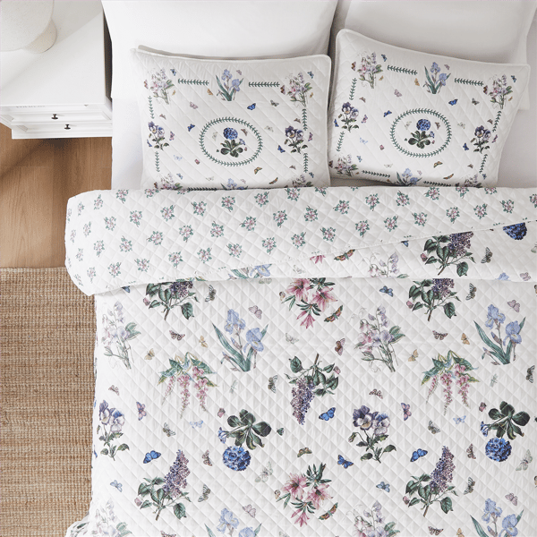 Portmeirion® Botanic Garden Reversible Quilt Set