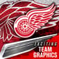 Franklin® GFM 1500 NHL Red Wings Goalie Face Mask - image 4
