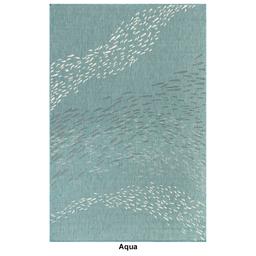 Liora Manne™ Carmel School Of Fish Indoor/Outdoor Area Rug