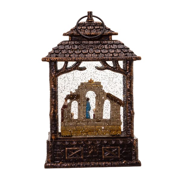 Kurt S. Adler 11in. Battery-Operated LED Nativity Scene Lantern