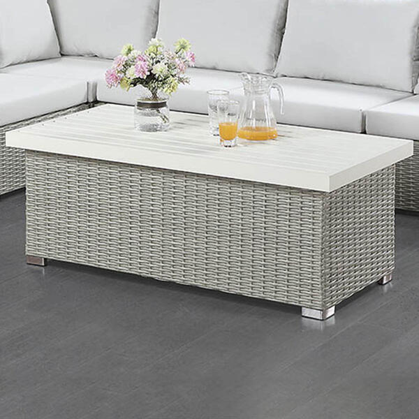 Bonita Springs Aluminum Top Coffee Table - image 