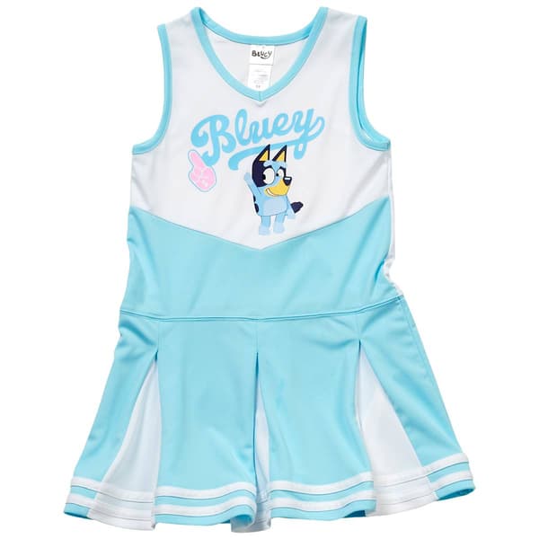 Girls (4-6x) Bluey Cheer Dress