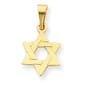 Unisex Gold Classics&#40;tm&#41; 14kt. Star of David Pendant - image 1