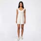 Juniors Trixxi Lace Trim Flutter Sleeve Skater Dress - image 1